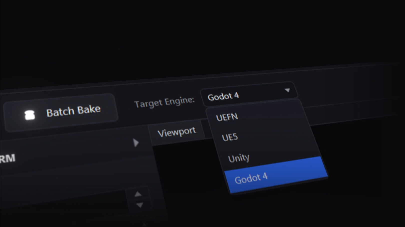 AutoVAT bulk baking interface